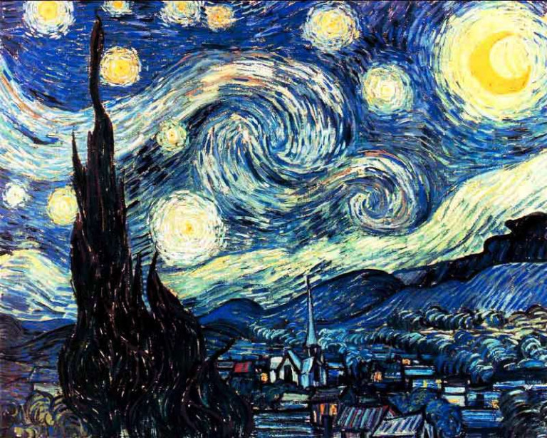 van Gogh, Sternennacht